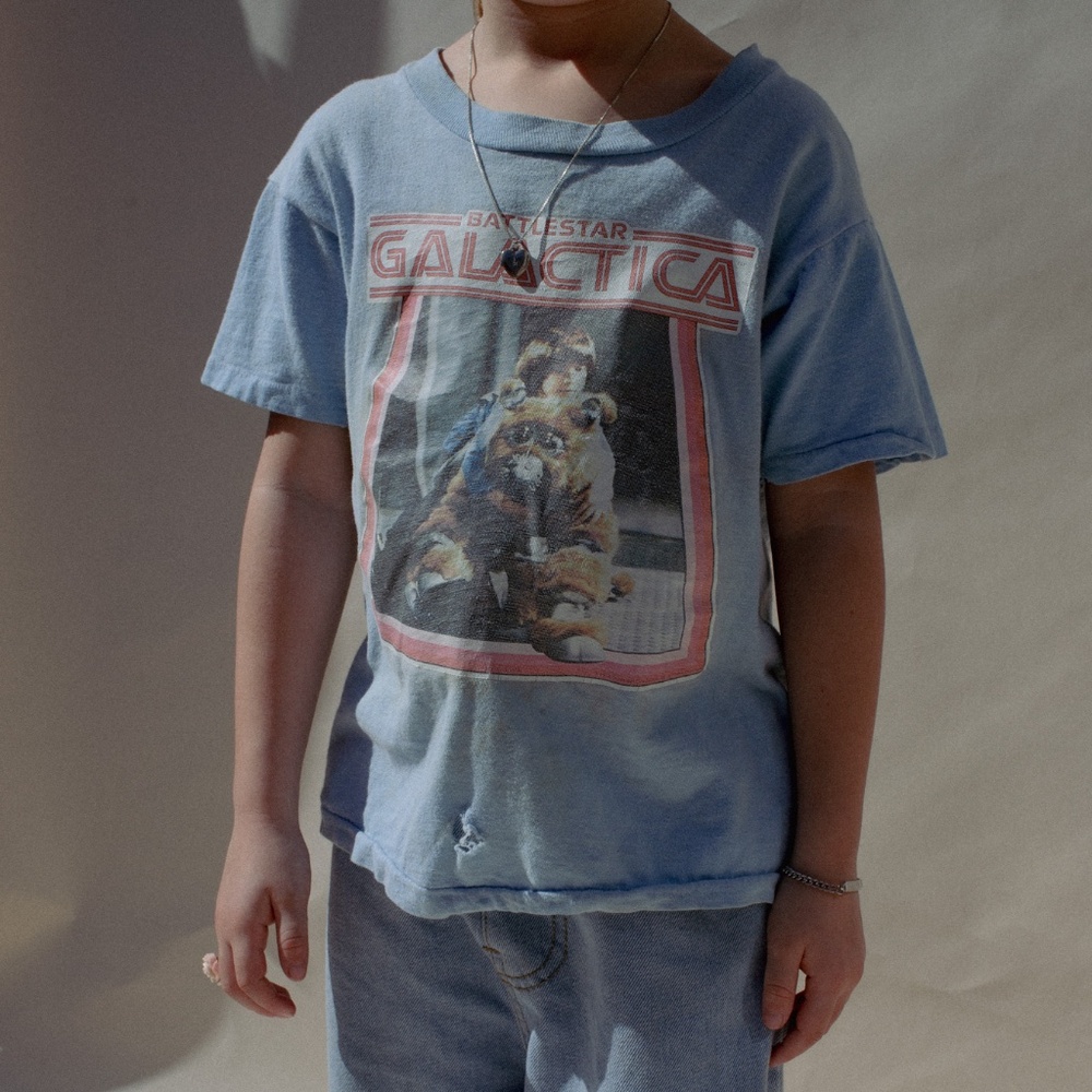 1970's Kids Battlestar Galactica Tee